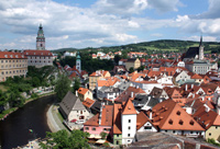 Pohled na Český Krumlov